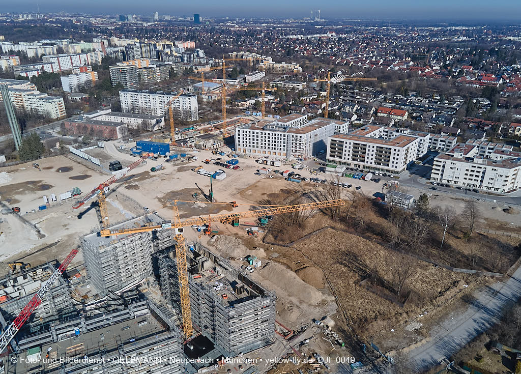 09.03.2022 - Baustelle PANDIONVERDE in Neuperlach 